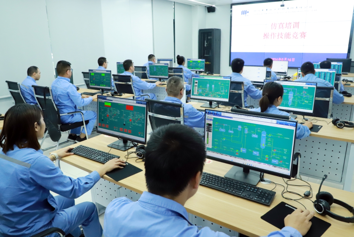 科技公司仿真培訓系統(tǒng)迎來首次操作技能競賽